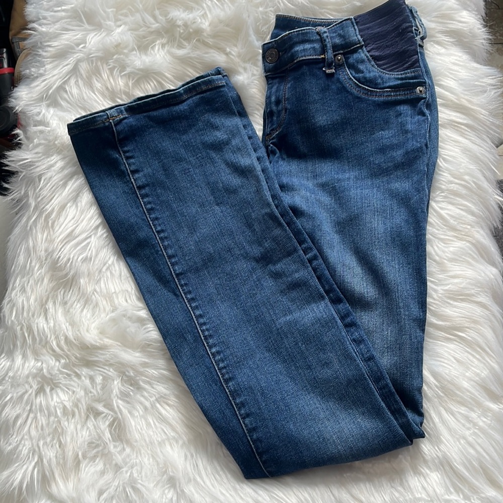Gap maternity stretch flare jeans
